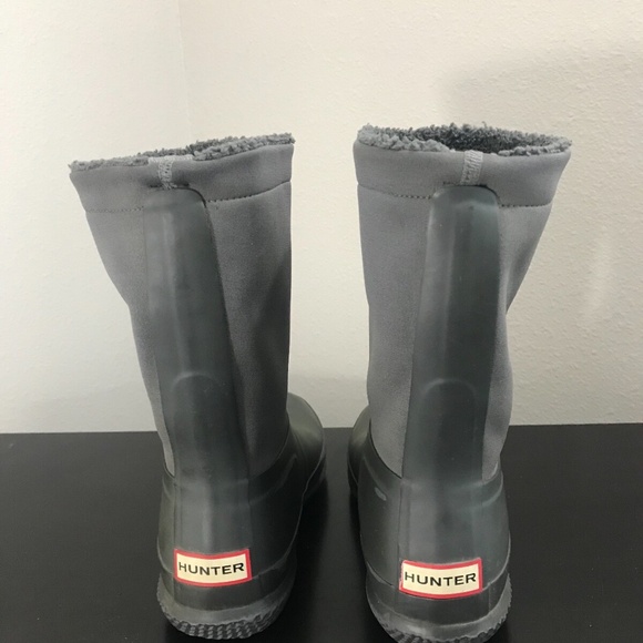 Hunter Original Women's Insulated Slipper Boot Dark Olive Green Size 5 $145 - Picture 6 of 12